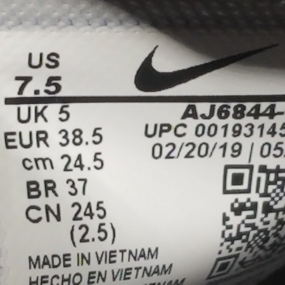 Nike Joyride Optik Sneaker, Black, Womens Size 7 - Picture 10 of 10